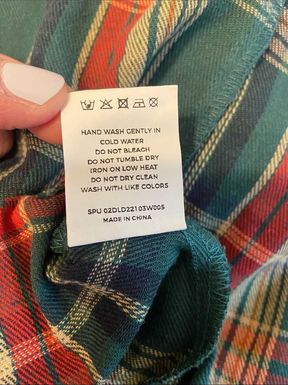 Bloomchic Dark Academia Librarian Autumn Cozy Plaid Dress Shirt Dress Size 12 - Picture 9 of 9